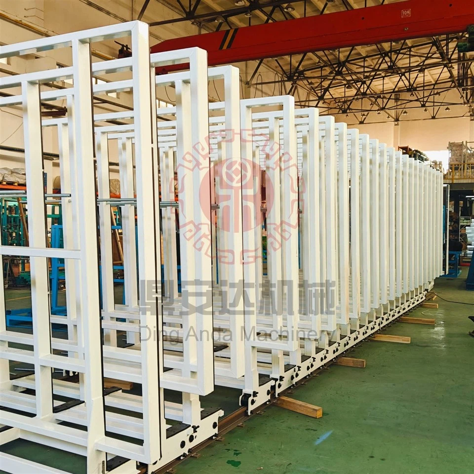 Glass Racking System Sheet Glass Smart Storge Side To Side
